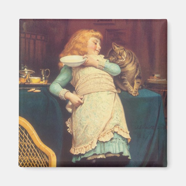 Bättre än att undervisa Charles Burton Barber Magnet (Framsidan)