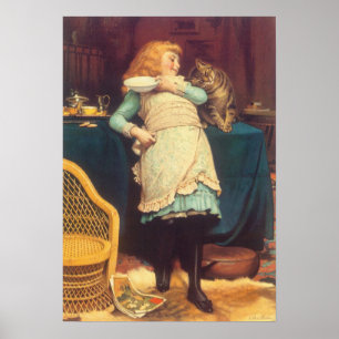 Bättre än att undervisa Charles Burton Barber Poster