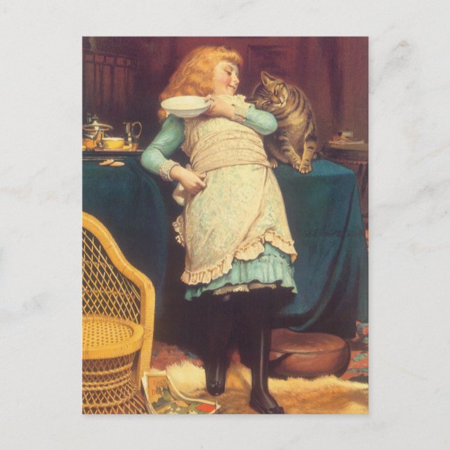 Bättre än att undervisa Charles Burton Barber Vykort (Framsida)