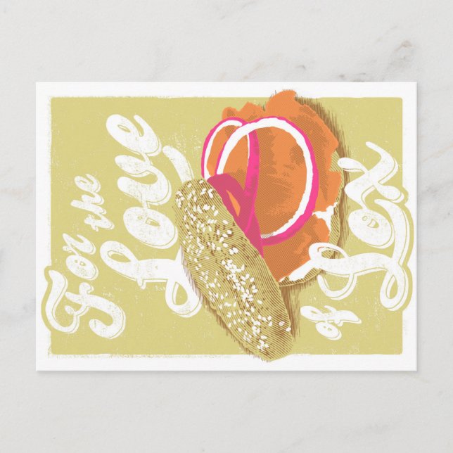 Bättre än Bacon! Vykort (Framsida)