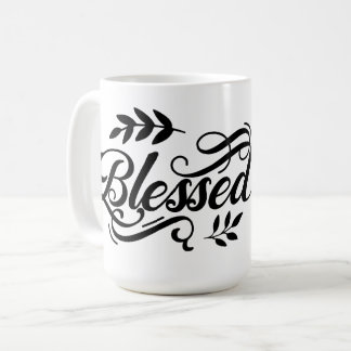 Bättre än "Blessed" Kaffemugg