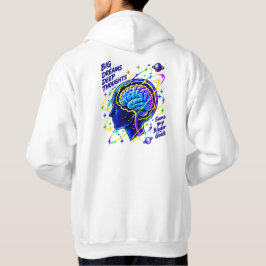Bättre än gårdagens motiverande typografi hoodie