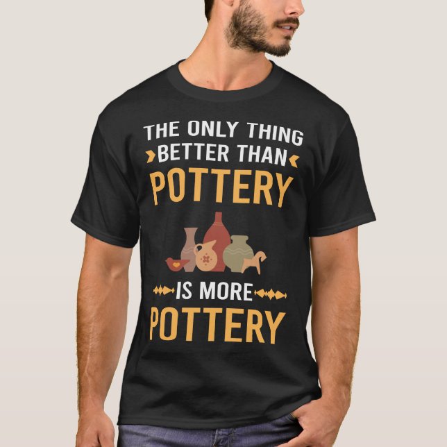 Bättre än krukmakare Potter T Shirt (Framsida)