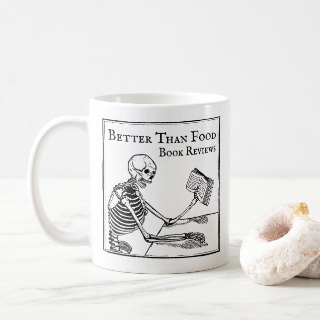 Bättre än matkaffemuggen kaffemugg (Med munk)