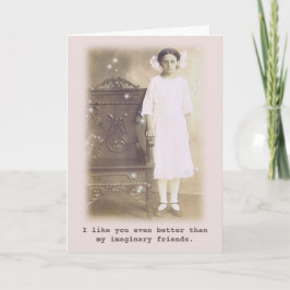 Bättre än min imaginära Vintage Photo Kort