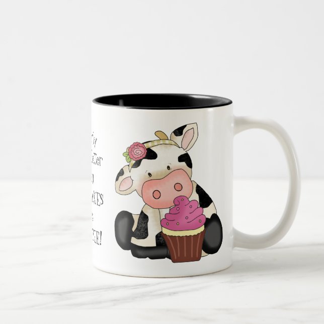 Bättre än muffinsmuggen Två-Tonad mugg (Höger)