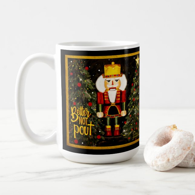 Bättre än Pot Nutcracker Inspirief Kaffemugg (Med munk)