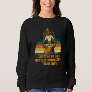 Bättre anslutning än WiFi Camping Vilda djur Campe T Shirt