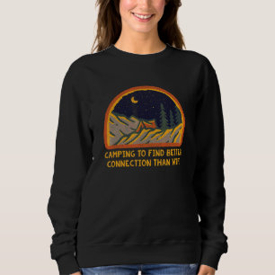 Bättre anslutning än WiFi Camping Vilda djur Campe T Shirt