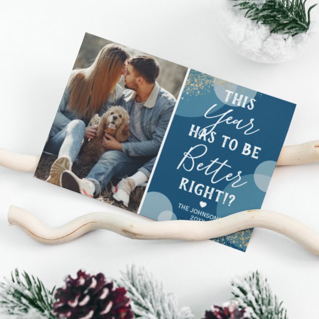 Bättre år Photo jul Julkort (Skapare uppladdad)