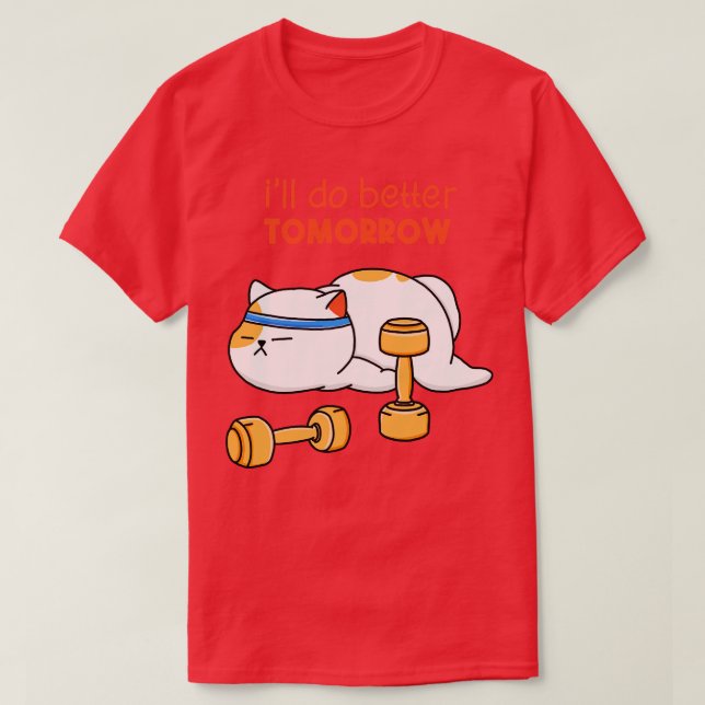 Bättre arbetsgång i morgon t shirt (Design framsida)