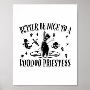 Bättre att vara snäll mot en voodoo-präst - Gift I Poster
