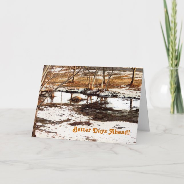 Bättre dagar framåt kort (Framsida)