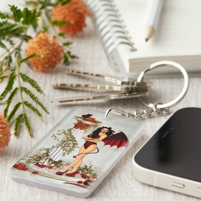 Bättre Djävulen du känner Nyckelring (Högra Framsidan)