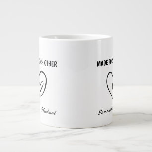 Bättre hjärtans dag jumbo mugg