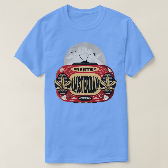 Bättre i Amsterdam T Shirt (Design framsida)