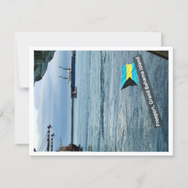 Bättre i Bahamas Freeport-vykortet Vykort