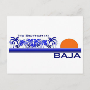 Bättre i Baja Vykort