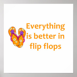 Bättre i Flinflip flops Poster