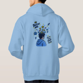 Bättre Jag, Större Mål – Motiverande Design Hoodie