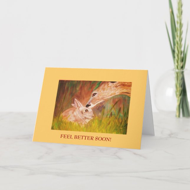 "BÄTTRE KÄNSELFÖRNIMMELSE SNART! KORT (Framsida)