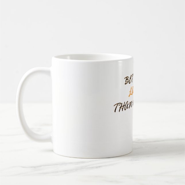 Bättre Latte Än Aldrig Kaffemug Kaffemugg (Vänster)