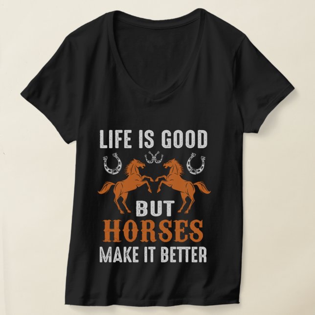 Bättre liv för kammusslor ord art t shirt (Laydown)