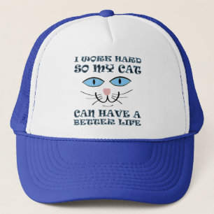Bättre Liv För Min Katt Rolig Basebollkeps Trucker Keps