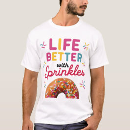 Bättre liv med sprinkelmunk t shirt