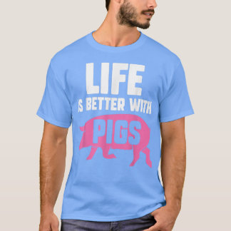 Bättre liv med svinPigletPig Älskare 3888 T Shirt