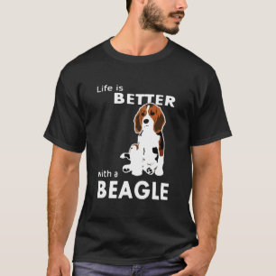 Bättre med en beagle t shirt