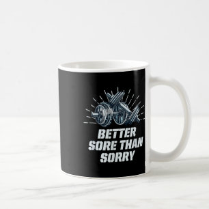 Bättre ont än vad ett tråkigt sunt Humor-gym säger Kaffemugg