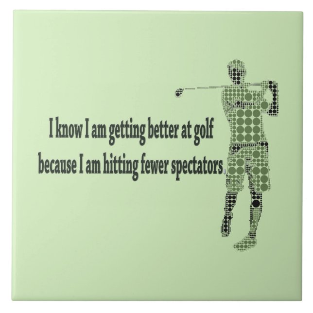 Bättre på Golf Kakelplatta (Framsidan)