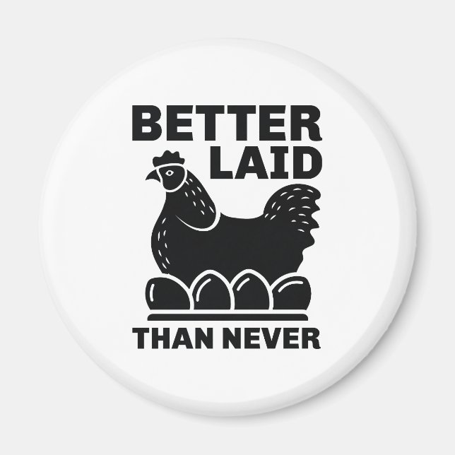 Bättre sent än aldrig magnet (Framsidan)