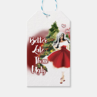 Bättre sent än Ugly Presentetikett