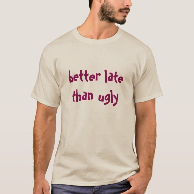 Bättre sent... tee (Framsida)