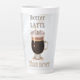 Bättre smuts än aldrig kaffeglas