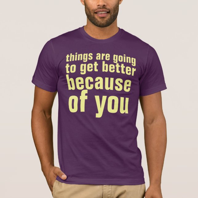 bättre t-shirt (Framsida)