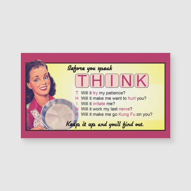 Bättre Tänka - Magnet (Framsida)