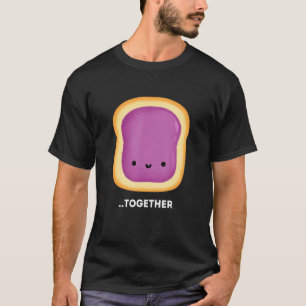 Bättre tillsammans 2 av 2 Cute Par peanut Butter T Shirt