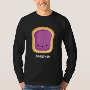 Bättre Tillsammans 2 av 2 Söta Par Jordnötssmör  T Shirt