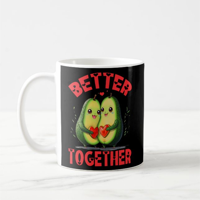Bättre tillsammans, Avocado Kärlek par Kaffemugg (Vänster)