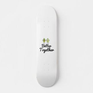 Bättre tillsammans Avocado-par Mini Skateboard Bräda 18,5 Cm