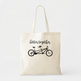 Bättre tillsammans Tandem Cycling Tygkasse