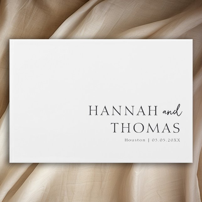 Bättre tillsammans! White Bröllop Gästböcker (Skapare uppladdad)