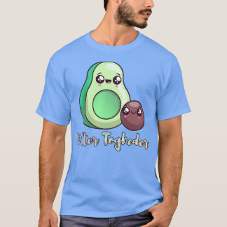 Bättre Togheder Cute Avocado Avocado Älskare Shirt T