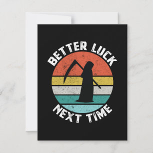 Bättre Tur nästa gång - Lustigt dödsstraff