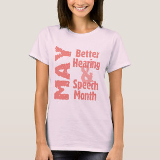 Bättre utfrågning- & talmånad t shirt