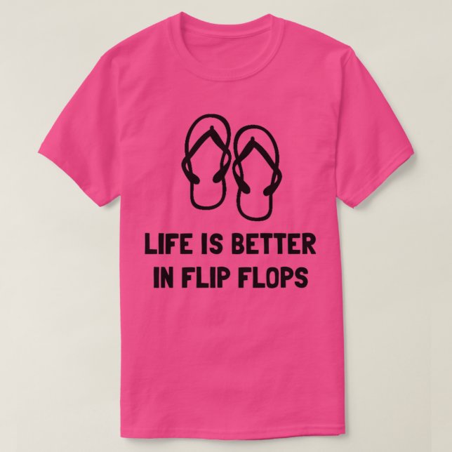 Bättre Vänd flopp T Shirt (Design framsida)