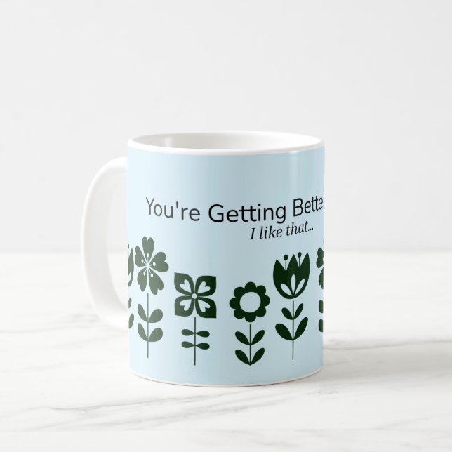 Bättre varje dag: Motiverad offert Kaffemugg (Framsida vänster)